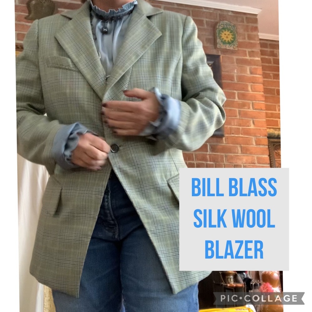 Bill Blass Silk & Wool Blazer